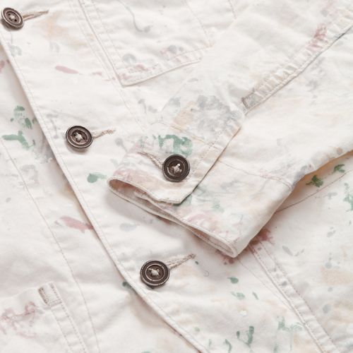 폴로 랄프로렌 Paint-Splatter Linen-Cotton Work Jacket