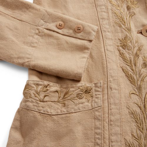 폴로 랄프로렌 Embroidered Linen Duster Jacket