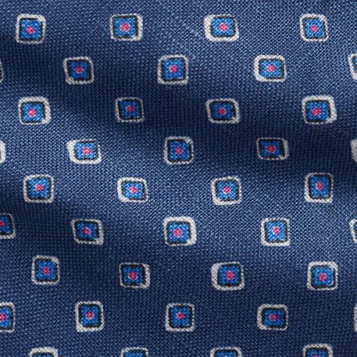 폴로 랄프로렌 Square-Patterned Linen Tie
