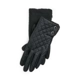 Diamond-Quilted Tech Gloves