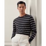 Striped Lisle Long-Sleeve T-Shirt