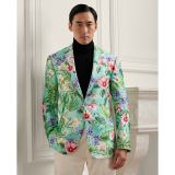 Kent Hand-Tailored Botanical Silk Jacket
