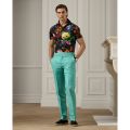 Gregory Hand-Tailored Silk-Linen Trouser