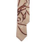 Equestrian Cashmere-Silk Tie