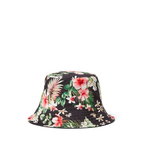폴로 랄프로렌 Reversible Floral Gabardine Bucket Hat
