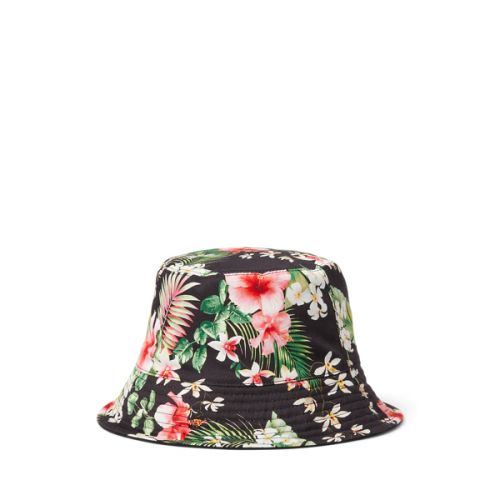 폴로 랄프로렌 Reversible Floral Gabardine Bucket Hat