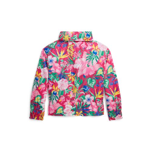 폴로 랄프로렌 Floral Water-Resistant Peplum Jacket