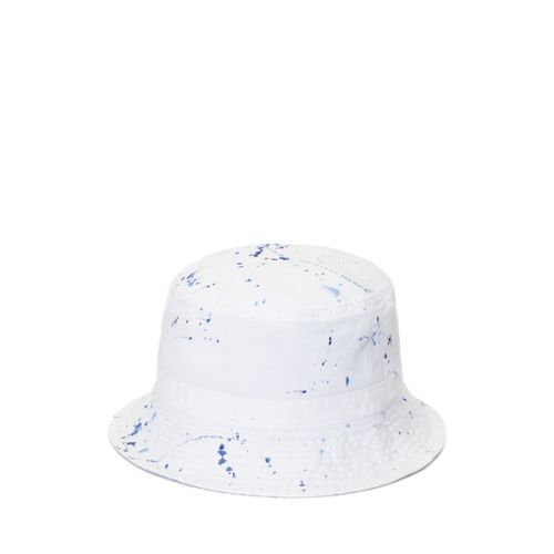 폴로 랄프로렌 Paint-Splatter Polo Bear Bucket Hat