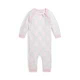 Argyle Cotton Sweater Coverall