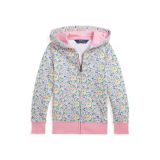 Floral French Terry Full-Zip Hoodie