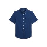 Cotton Seersucker Short-Sleeve Shirt
