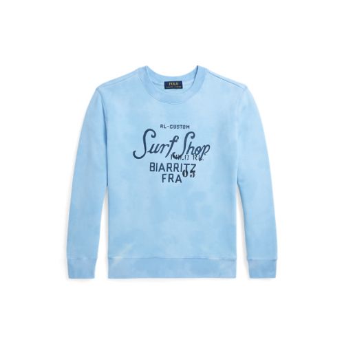 폴로 랄프로렌 Tie-Dye-Print Fleece Graphic Sweatshirt