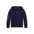 Ombre Logo Double-Knit Hoodie