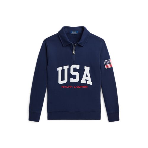 폴로 랄프로렌 “USA” Terry Quarter-Zip Sweatshirt