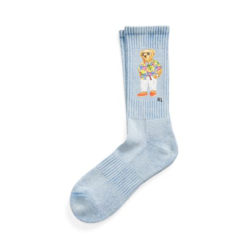 폴로 랄프로렌 Polo Bear Cotton-Blend Crew Socks