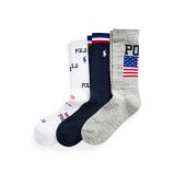 Americana Crew Sock 3-Pack