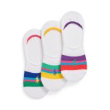 Multistripe Liner Sock 3-Pack