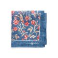 Floral-Print Linen Pocket Square