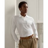 Lisle Pocket Long-Sleeve Polo Shirt