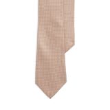 Pin Dot Silk Crepe Tie