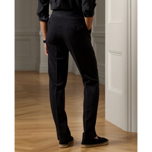 폴로 랄프로렌 Hand-Tailored Silk Shantung Suit Trouser