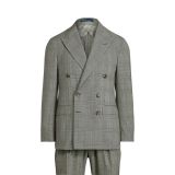 Polo Soft Glen Plaid Wool Suit