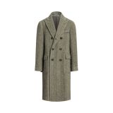 Wool Herringbone Polo Coat