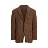 Tick-Weave Tweed Suit Jacket