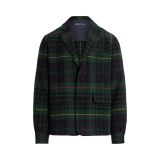 Plaid Wool Tweed Sport Coat