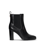 Mylah Burnished Leather Bootie