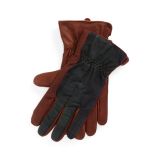 Sheepskin & Plaid Insulated Touch Gloves