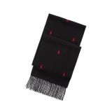 Allover Pony Wool-Cashmere Scarf