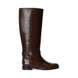 Brittaney Burnished Leather Riding Boot