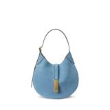 Polo ID Suede Small Shoulder Bag
