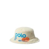 Logo Sun & Waves Cotton Bucket Hat
