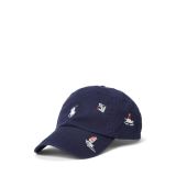 Nautical-Embroidered Twill Ball Cap