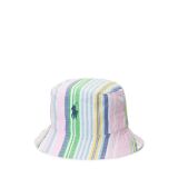 Striped Seersucker Bucket Hat