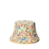Floral Monogram Jacquard Bucket Hat