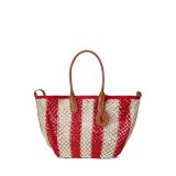 Striped Woven Large Bellport Tote