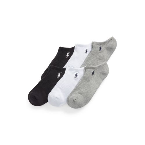 폴로 랄프로렌 Cotton-Blend Low-Cut-Sock 6-Pack