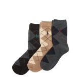 Argyle Sock 3-Pack