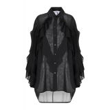 GIVENCHY Solid color shirts  blouses