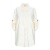 GIVENCHY Solid color shirts  blouses