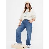 Gap Mid Rise 90s Loose Carpenter Jeans with Washwell
